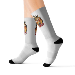 White TKO Socks