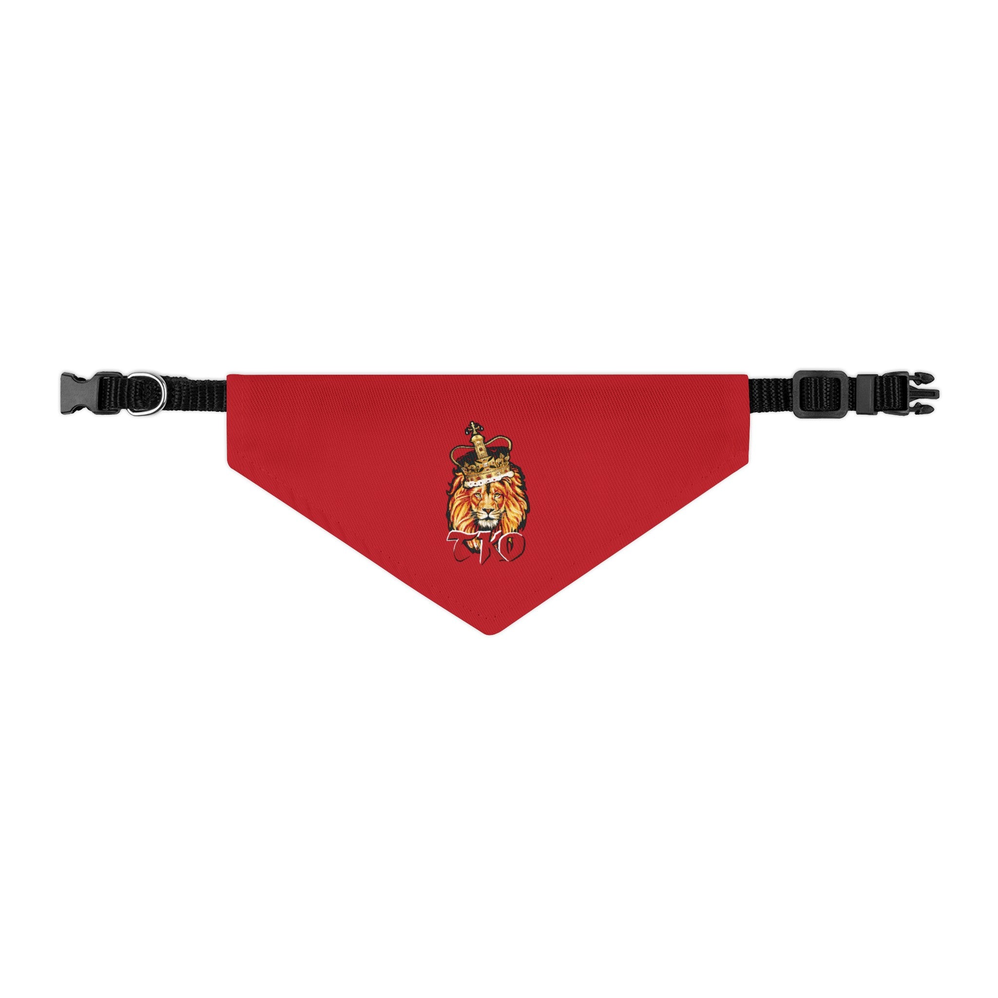 Red TKO Pet Bandana Collar