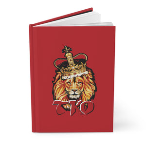 Red TKO Hardcover Journal Matte