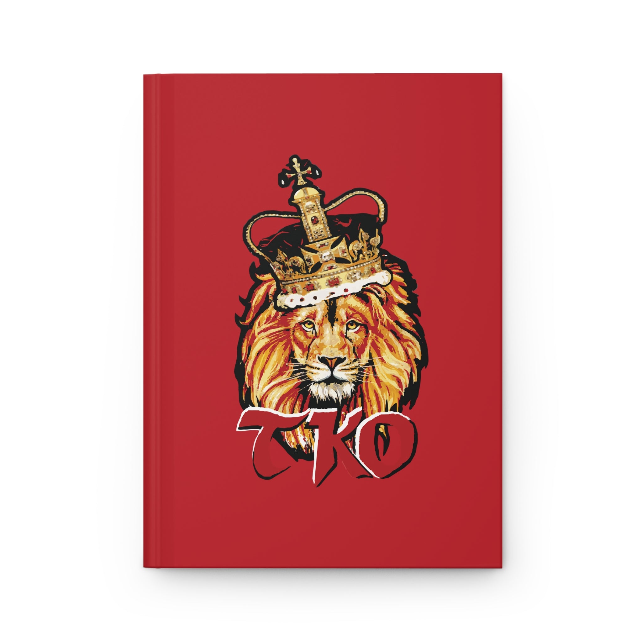 Red TKO Hardcover Journal Matte