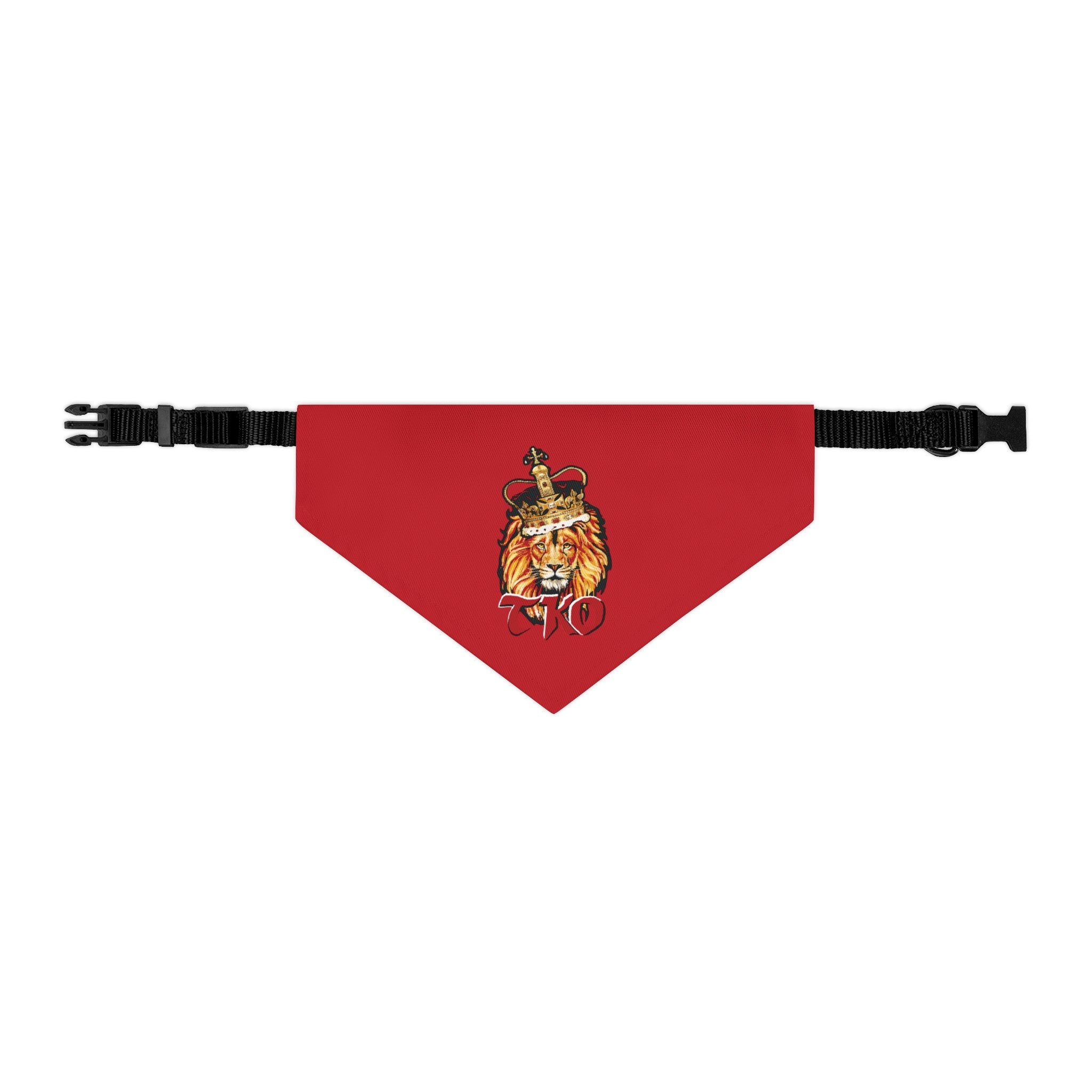 Red TKO Pet Bandana Collar