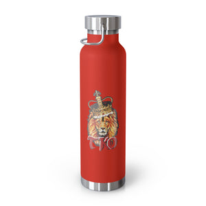 Red TKO Copper Vacuum Insulated Bottle, 22oz