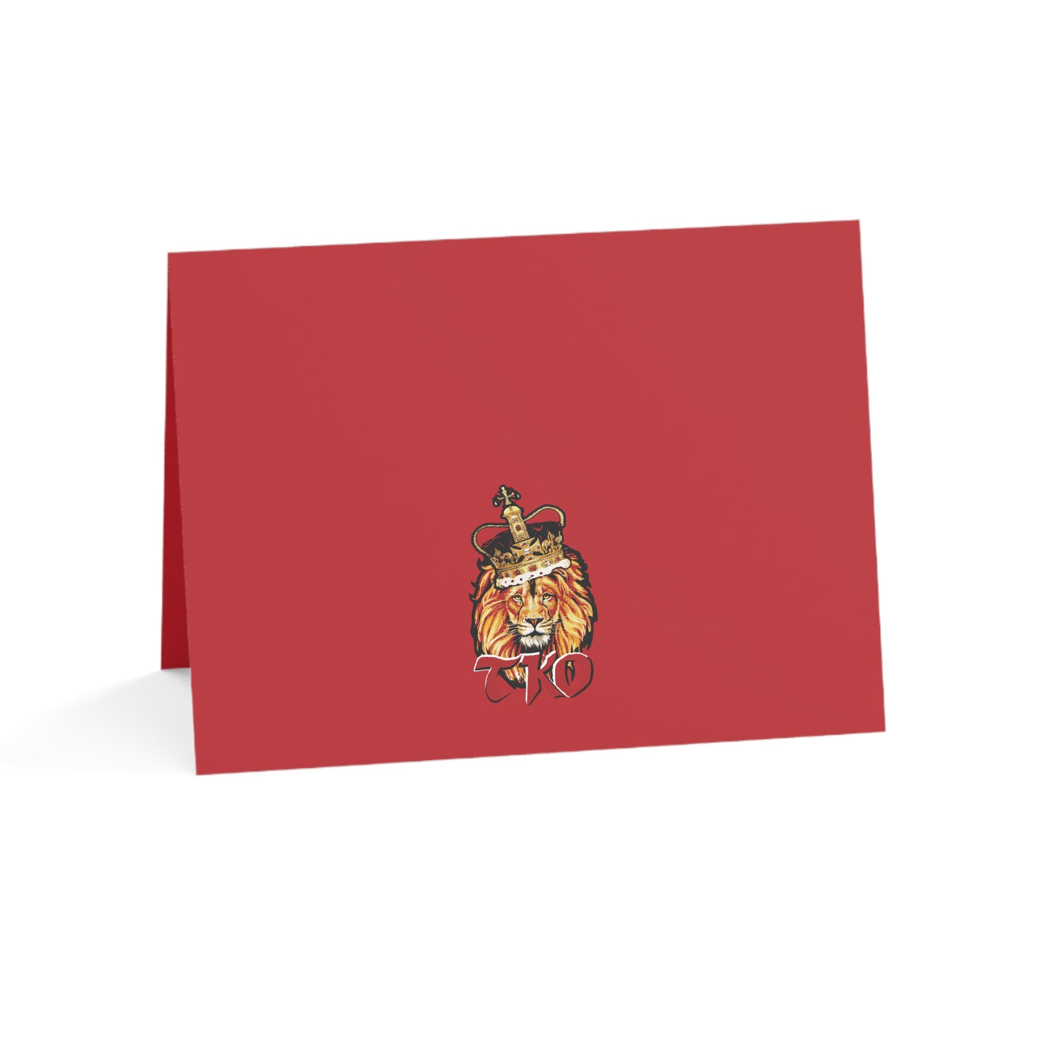 Red TKO Greeting Cards (1, 10, 30, and 50pcs)