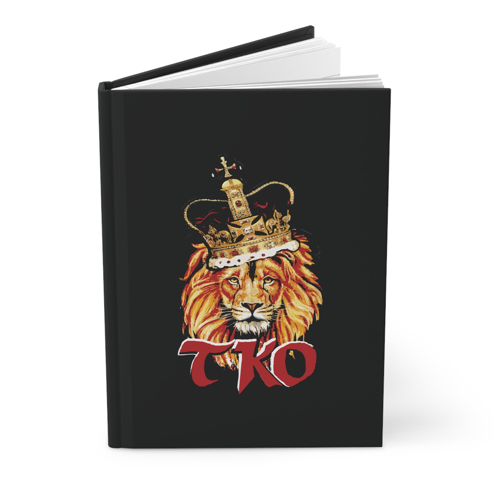 Black TKO Hardcover Journal Matte