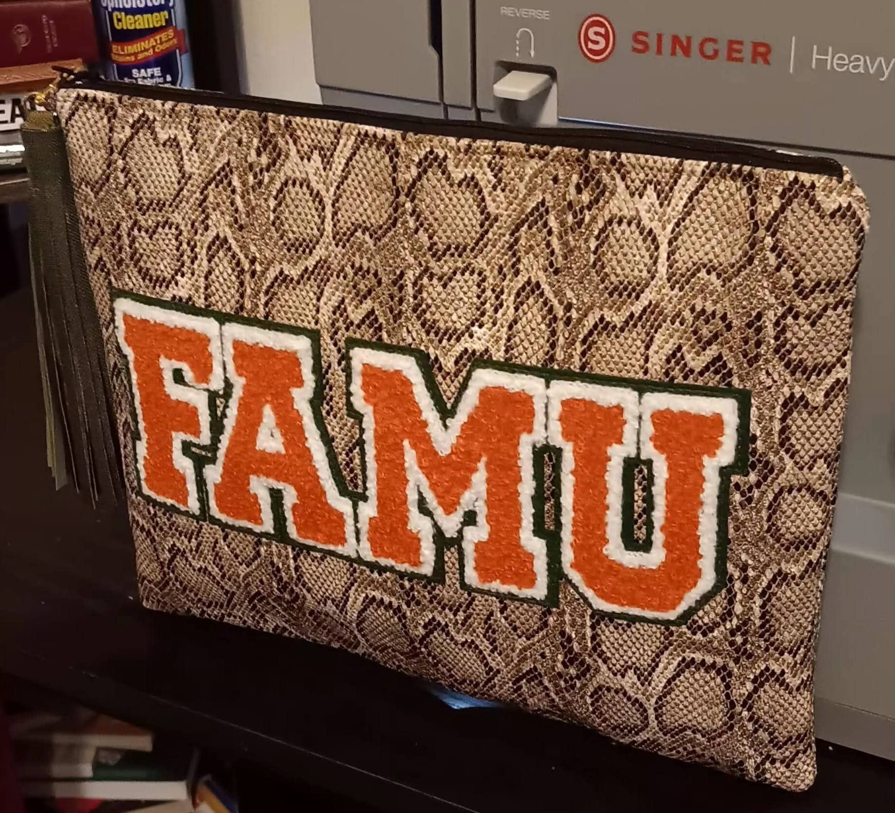 FAMU "Louine" Brown Snake Print