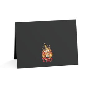 Black TKO Greeting Cards (1, 10, 30, and 50pcs)