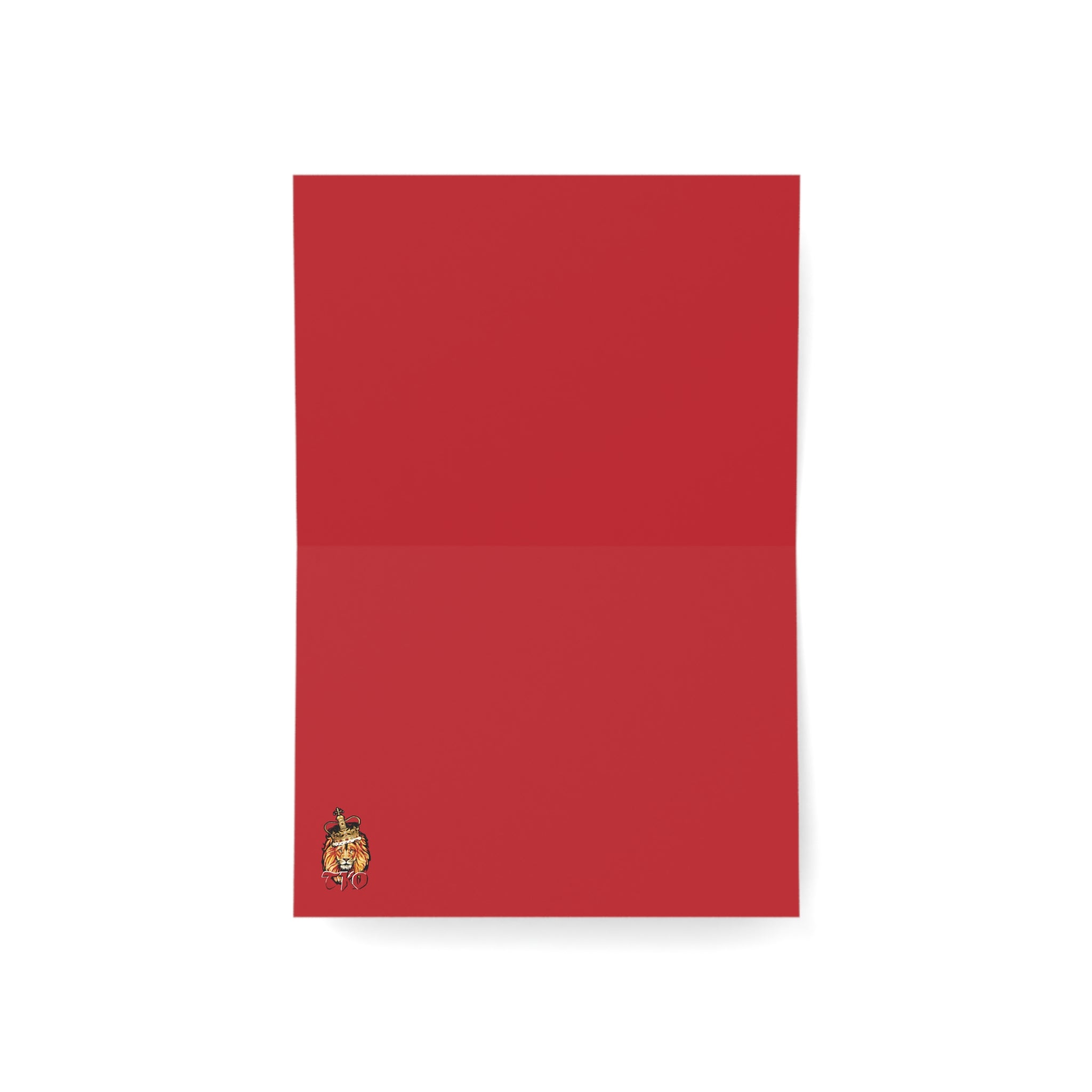 Red TKO Greeting Cards (1, 10, 30, and 50pcs)