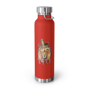 Red TKO Copper Vacuum Insulated Bottle, 22oz