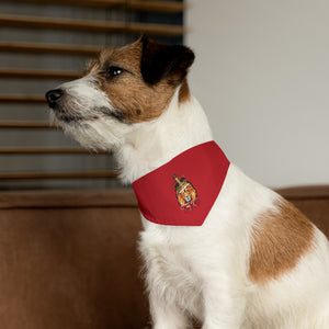 Red TKO Pet Bandana Collar